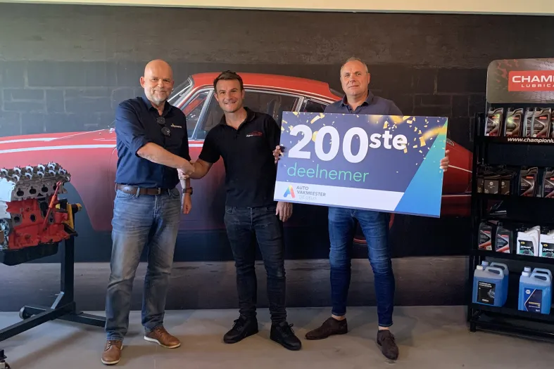 Autovakmeester 200 deelnemers